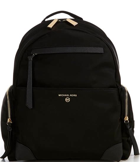 michael kors kent nylon backpack|michael kors large backpack women.